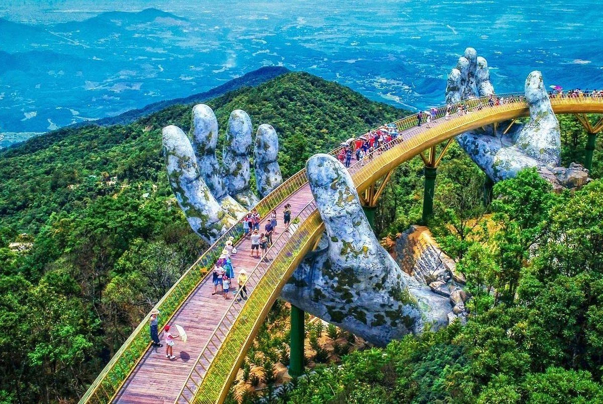Bà Nà Hills – Goldene Brücke & Drachenbrücke – 1/3