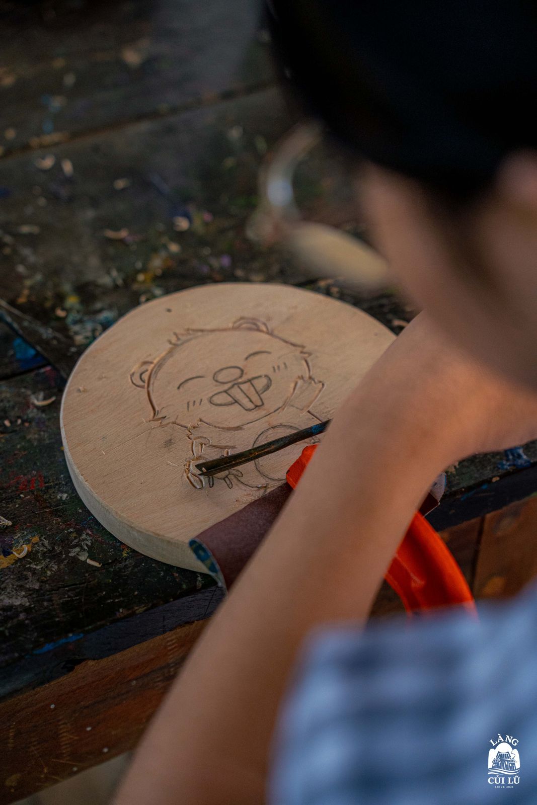 Holzschnitz-Workshop – Treibholz-Dorf – 2/3